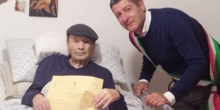 Ittiri: i 101 anni di zio Pietro Luigi Cadoni