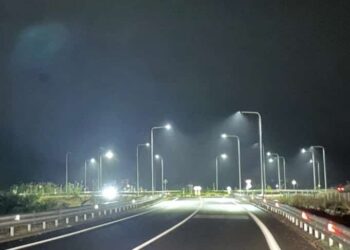 Tortolì: la rotatoria ha un nuovo impianto di illuminazione