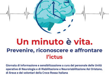 Giornata mondiale contro l’ictus: mercoledì 29 ottobre in piazza Eleonora, a Oristano, stand informativo con Asl 5, Areus e Croce Rossa
