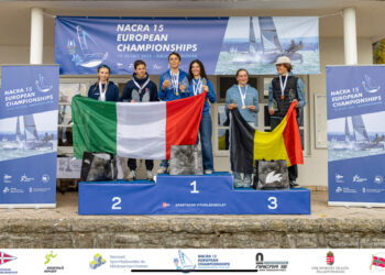 Alessandro Vargiu e Noa Lisci (WCC) si sono imposti nel campionato europeo Nacra 15