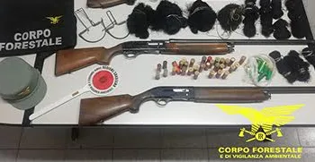 Villa San Pietro: armi clandestine e traffico di droga, un arresto
