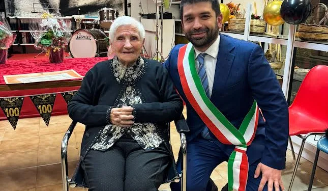 Cagliari e Dolianova in festa per i cent’anni di zia Raffaela Cabboi