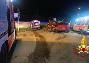 Alghero: incidente stradale in viale Giovanni XXIII