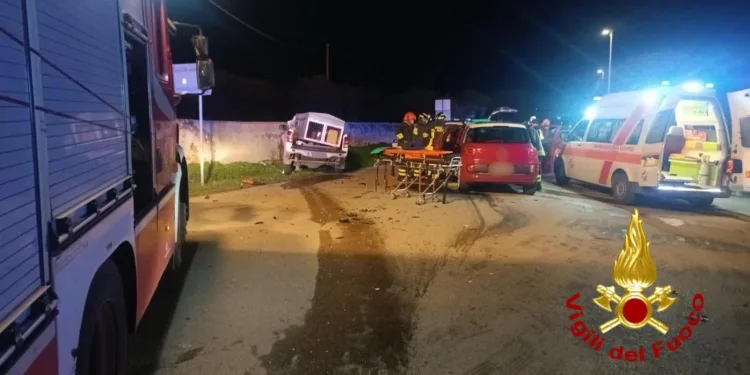 Alghero: incidente stradale in viale Giovanni XXIII