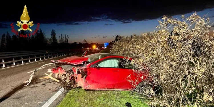Villaspeciosa: incidente stradale sulla statale 130