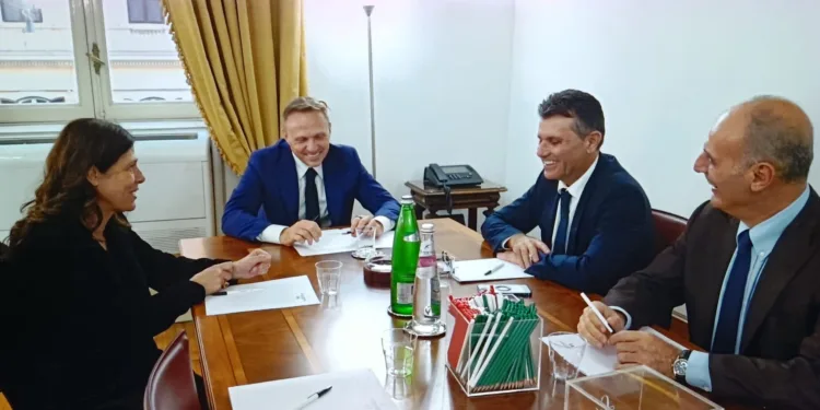 Pecorino romano: la presidente della Regione e l’assessore dell’Agricoltura hanno incontrato a Roma il ministro Francesco Lollobrigida