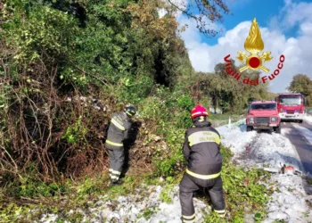 Maltempo: interventi dei vigili del fuoco a Santu Lussurgiu