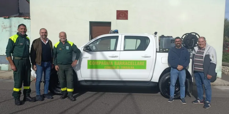 Torralba: consegnato un nuovo mezzo per la compagnia barracellare
