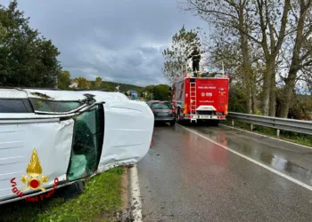 Incidente stradale all’altezza del bivio per Golfo Aranci/Porto Rotondo