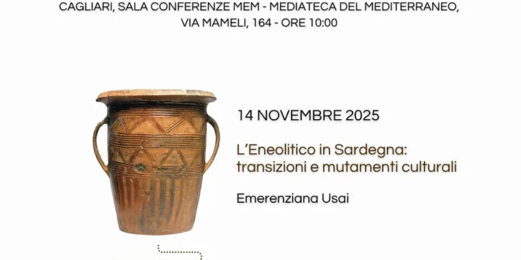 Venerdì a Cagliari secondo appuntamento con il ciclo di conferenze “Sentieri del tempo. Archeologia per tutti”