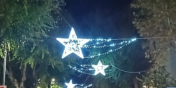 Alghero: al via l’accensione delle luminarie natalizie