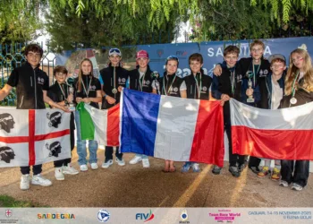 La Francia s’è imposta nel Sardinia Team race World Campionship OpenSkiff, argento per l’Italia con la LNI Sulcis