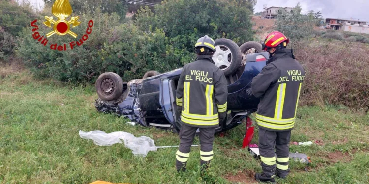 Incidente sulla Irgoli-Capo Comino: una persona in ospedale