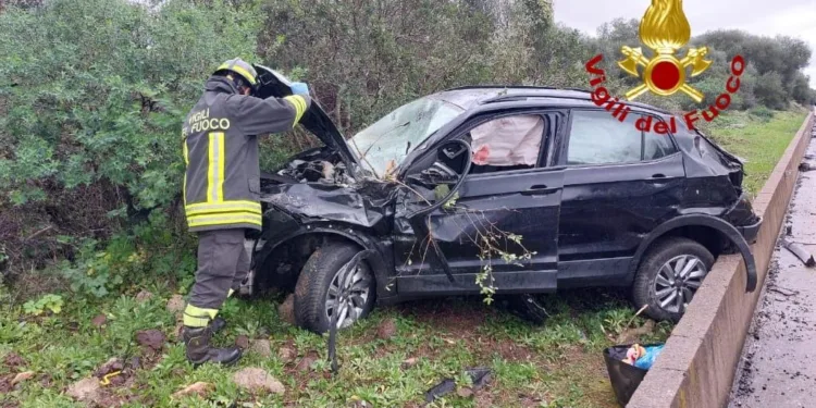 Incidenti stradali a Bauladu e Santa Cristina