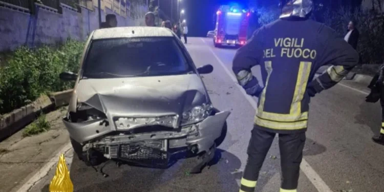 La Maddalena: incidente stradale in via Cala Chiesa