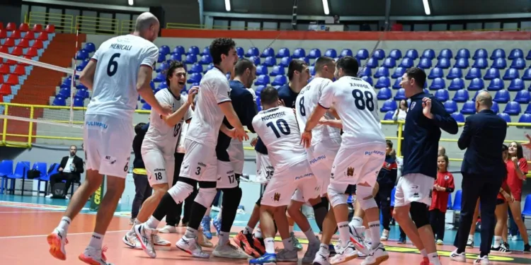 Cus Cagliari Volley: vittoria al tie-break in un derby spettacolare con il Sarroch