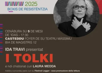 ‘I Tolki’ di Ida Travi chiude domani, venerdì 5 dicembre, nel Foyer del Teatro Massimo di Cagliari, il Festival letterario ‘Anderas 2025 – Voci di Resistenza’