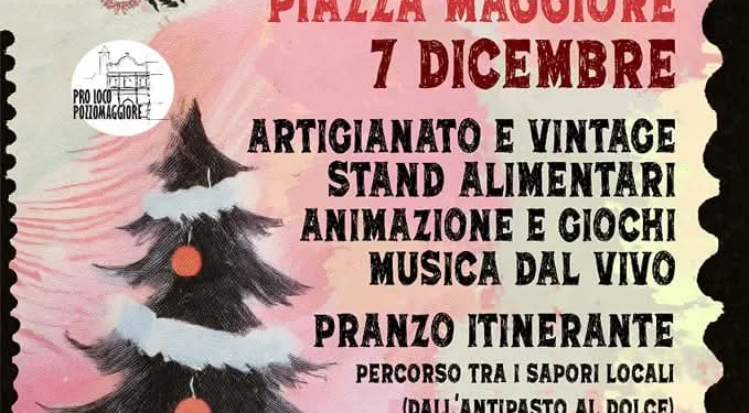 Pozzomaggiore: il 7 dicembre “Aspettando il Natale”