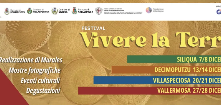 Festival “Vivere la Terra” – Edizione 2025 Comuni di Siliqua, Decimoputzu