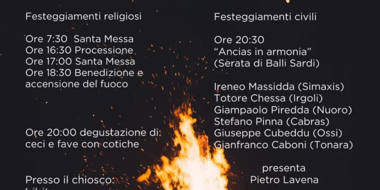 Simaxis celebra il “Falò di San Simmaco Papa”
