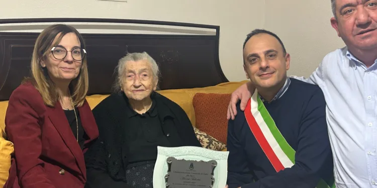 Osilo: zia Maria Federici compie cent’anni
