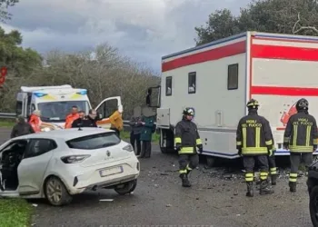 Monti: incidente stradale sulla provinciale 147