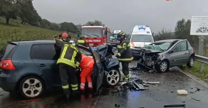 Incidente stradale sulla provinciale 129