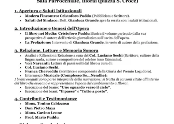 L’opera narrativa “La luce dentro” di Giambattista Attene verrà presentata in anteprina a Illorai, domenica 8 febbraio 2025