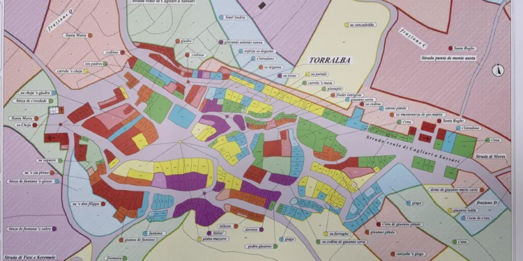Torralba: una mappa sui toponimi storici del paese