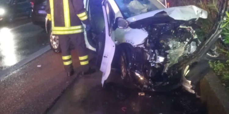 Cardedu: incidente stradale sulla statale 125 Var