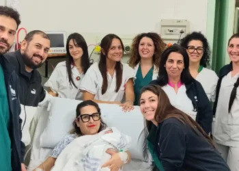 AOU Sassari – Leonardo apre il 2026: fiocco azzurro nella notte al Materno Infantile di viale San Pietro