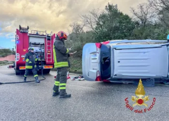 Sorradile: incidente stradale sulla provinciale 15