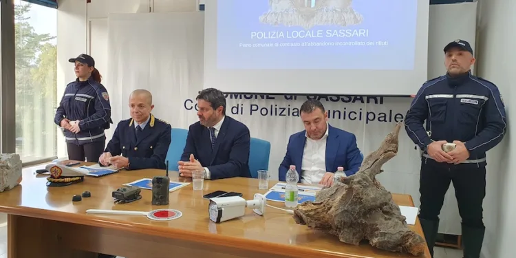 L’Amministrazione comunale di Sassari ha presentato stamane le novità in materia di lotta agli illeciti ambientali