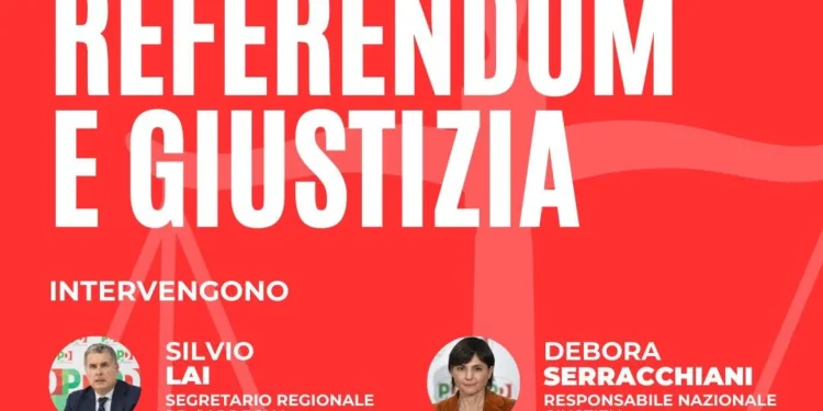 Giustizia, PD Sardegna: parte il percorso di informazione e mobilitazione per il NO al referendum costituzionale