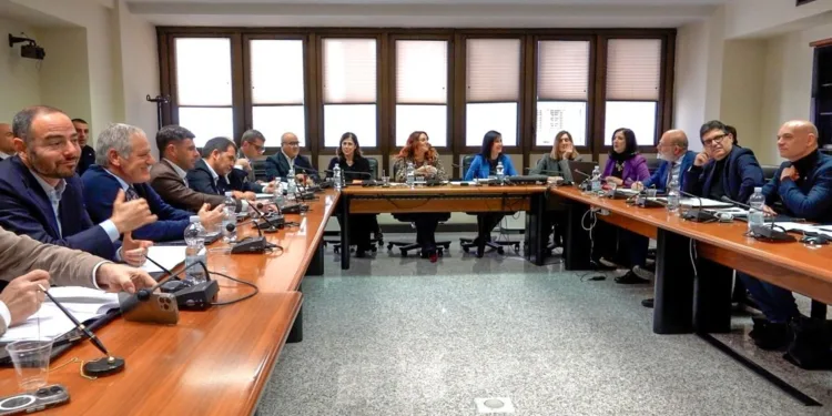 La presidente Alessandra Todde audita in Commissione Sanità