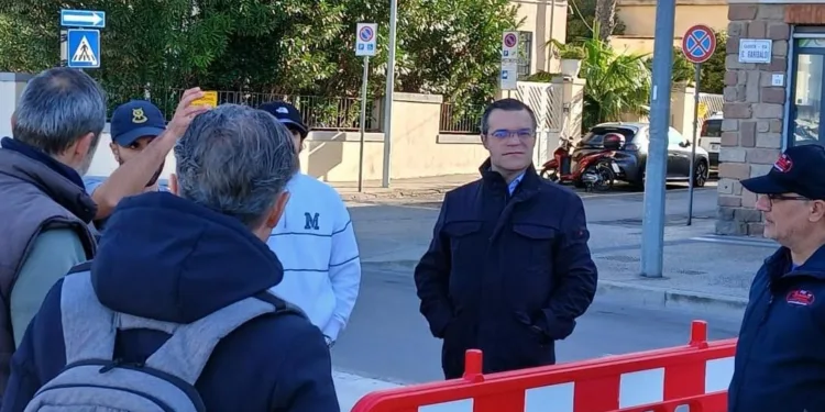 Alghero: ecco le nuove palme sul Lungomare Barcellona