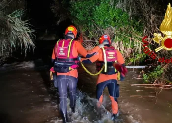 Ittiri: fiume ingrossato, soccorse cinque persone rimaste isolate