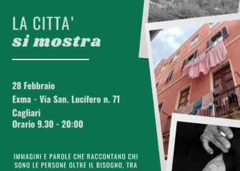 Sabato 28 febbraio, l’Exma – Centro culturale d’arte e cultura di Cagliari ospita la mostra-evento “La città si mostra”, promossa dalla Caritas diocesana di Cagliari