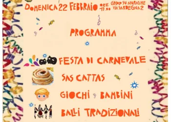Al Circolo Su Nuraghe di Alessandria, festa di Carnevale e la pentolaccia per bambini