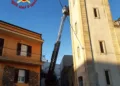 Perdasdefogu: messa in sicurezza la croce del campanile di San Pietro