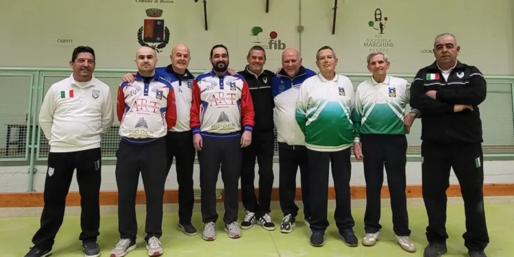 Campionati regionali di bocce a coppie, a Borore sono stati assegnati i titoli 2026