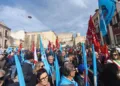 Oltre 1.500 persone hanno partecipato alla manifestazione in piazza Palazzo, a Cagliari, sul tema della concentrazione dei detenuti al 41 bis negli istituti penitenziari sardi