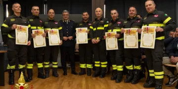 I vigili del fuoco hanno celebrato la nascita del Corpo Nazionale: una giornata di eventi tra sede Centrale e Fiera di Cagliari