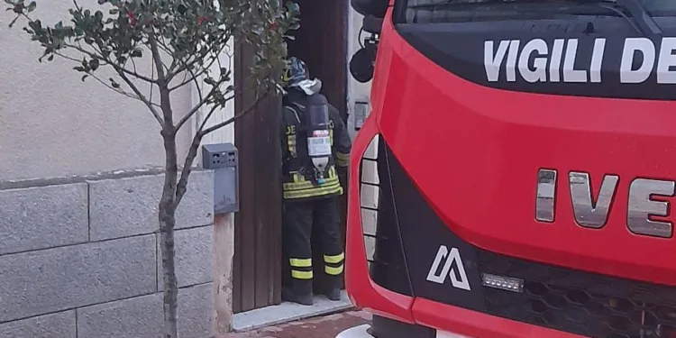Fonni: incendio presso lo stabile del Comune