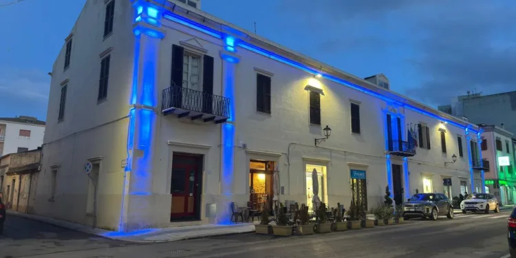 Porto Torres. Il 2 aprile il Palazzo del Marchese si tinge di blu per la Giornata Mondiale della Consapevolezza sull’Autismo
