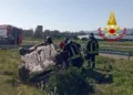 Assemini: incidente stradale nella zona industriale