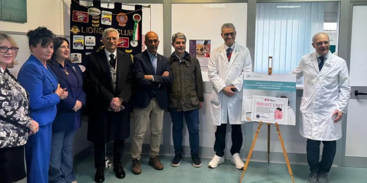 Donato alla Breast Unit dell’Aou di Sassari il sistema DataBreast per il monitoraggio della qualità delle cure