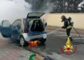 Cagliari: a fuoco un’auto