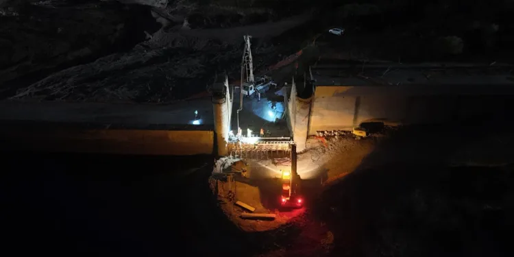 Diga Maccheronis, ripartono le operazioni di invaso, completate le lavorazioni del pancone