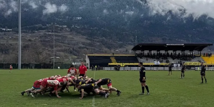 Serie A, l’Amatori Rugby Alghero ritrova il successo: travolto in trasferta lo Stade Valdotain (17-57)